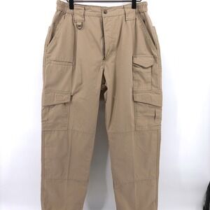 Propper Mens Khaki Tan BDU Tactical Cargo Pants Size 36 Police Fire EMS Military